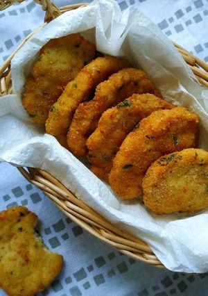 Una foto de Nuggets caseros