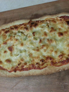 Foto resep Square Salmon Mayo Pizza