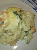 Risotto de tamboril e camarão