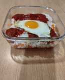 Arroz a la cubana