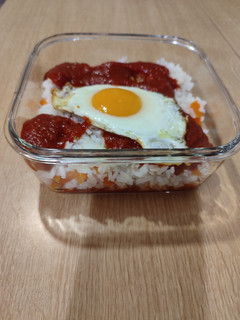 Una foto de Arroz a la cubana