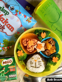 Foto resep Bento Doraemon