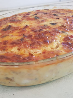 A picture of Bacon & Ham Quiche (aka Souttert).