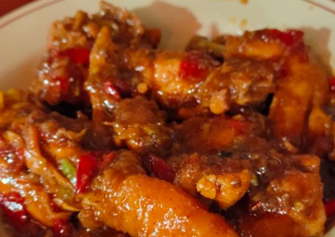 Cara Gampang Membuat Ayam Kecap Pedas Manis, Bikin Ngiler