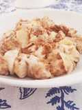 Gnocchetti di castagne con funghi e besciamella