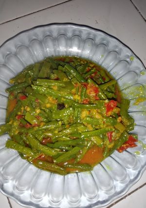 Foto resep Tumis kacang panjang bumbu kuning