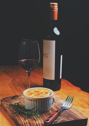 A picture of Creamy Chicken and Rice pot pie.