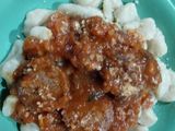 Ñoquis con estofado