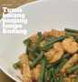 Langkah Mudah untuk Membuat Resep Tumis kacang panjang, tempe dan udang (Menu diet) yang Sempurna Anti Ribet, Lezat