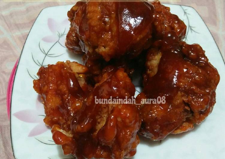 Resep Fire Fried Chicken (ala Richeese), Enak Banget