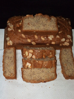 A picture of Banana nut bread.