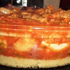 A picture of Polenta con tuco.
