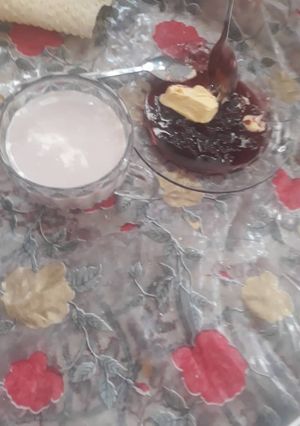عکسی از دستور 🥛شیر کاکائو خودم پز🍫