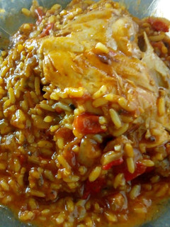 Una foto de Arroz con pollo