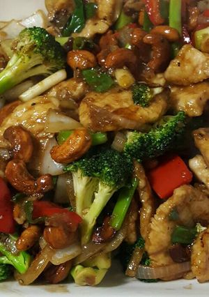 Foto resep Chicken cashew stir fry