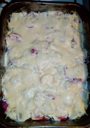 Rakott patiszon recept fotója