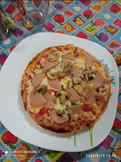 عکسی از دستور پیتزا