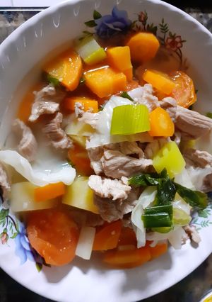 Foto resep Sop sayur+daging sapi