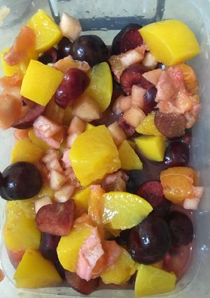 Una foto de Ensalada de frutas