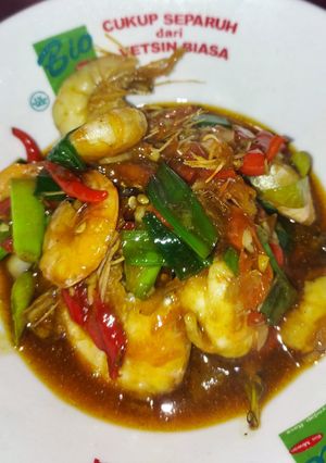 Foto resep Udang Saus Tiram