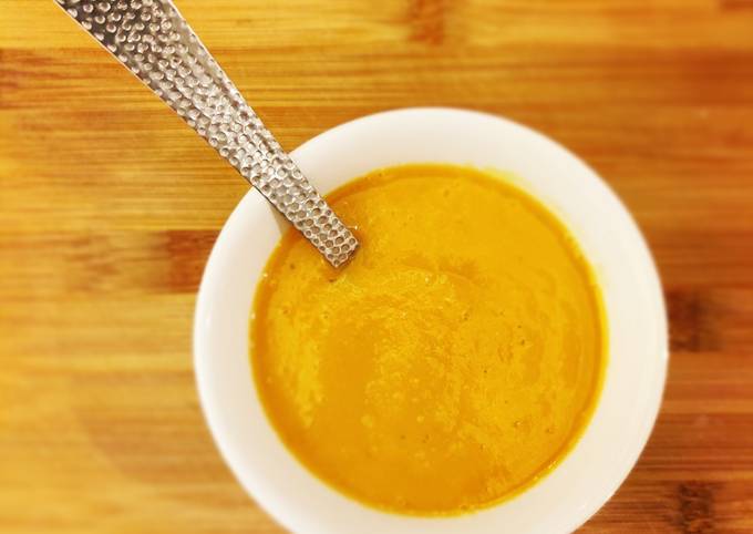 Recipe of Super Quick Homemade Vegan Spicy Butternut Squash &amp; Lentil Soup - Trying New Recipes