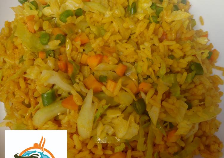 Simple palm oil jollof rice