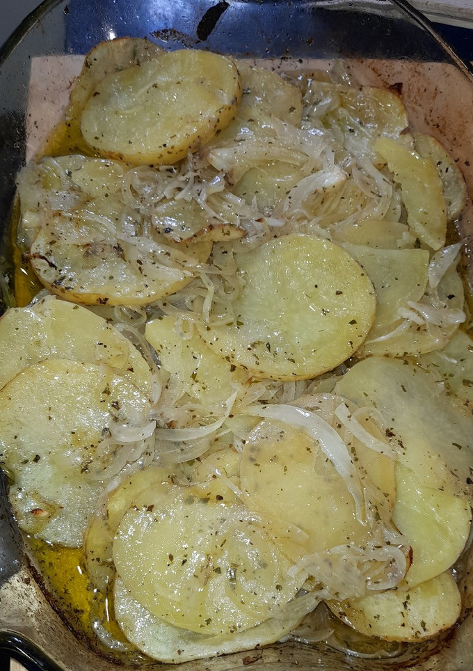 Una foto de Patatas panadera al horno