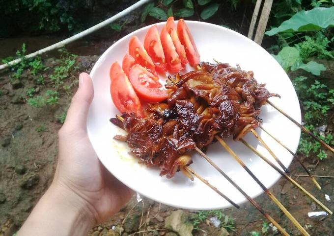 Resep Sate Jamur Anti Gagal