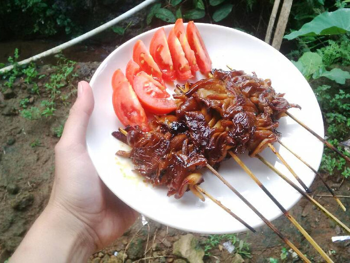 Resep Sate Jamur Anti Gagal