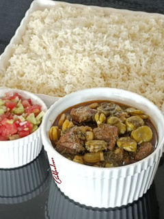 عکسی از دستور خورشت شوید باقلا