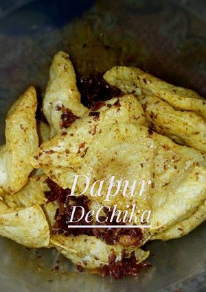 Foto resep Kerupuk kulit balado kering