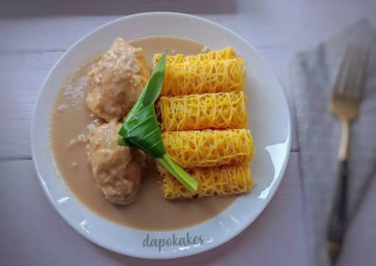 Langkah Mudah Memasak Roti Jala Lembut Gebooo🎈 yang Sederhan