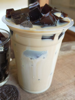 Foto resep Ice Milky Coffee Jelloy