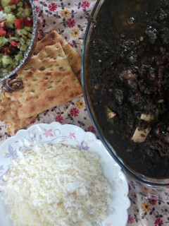 عکسی از دستور قرمه سبزی