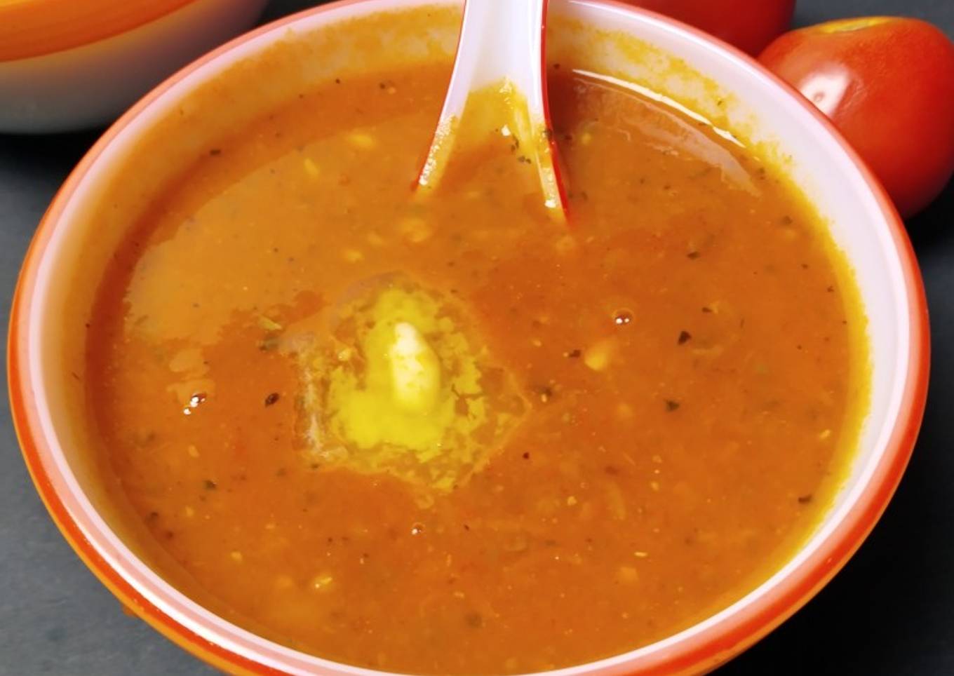 Roasted Tomato Basil Soup
