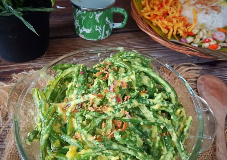 Jukut Bejek / Plecing Kacang Panjang