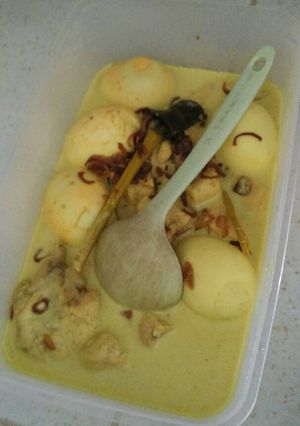 Foto resep Opor ayam dan telur