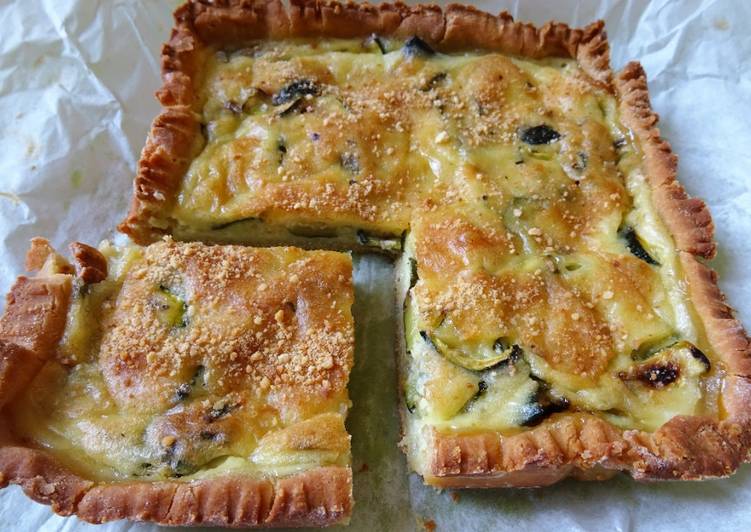 Recipe of Homemade Quiche di zucchine