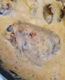 Pollo a la crema con chipotle