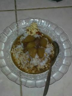 Foto resep Nasi Rawon sambel terasi