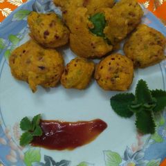 A picture of Carom leaves fritata.