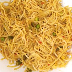 Fried spaghetti A picture of Fried spaghetti.