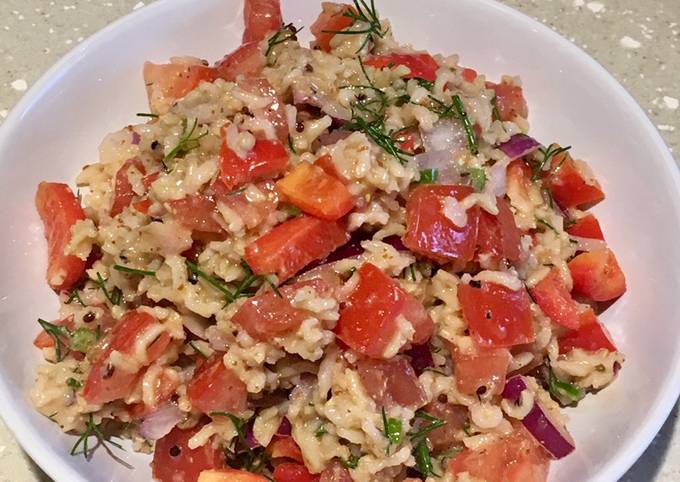 Steps to Make Quick Zingy Quinoa &amp; Rice Salad