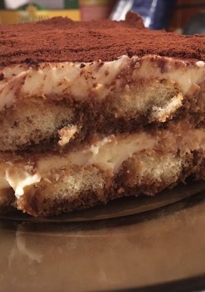 Tiramisu pudinggal(aki nem szeretné nyers tojással) recept fotója