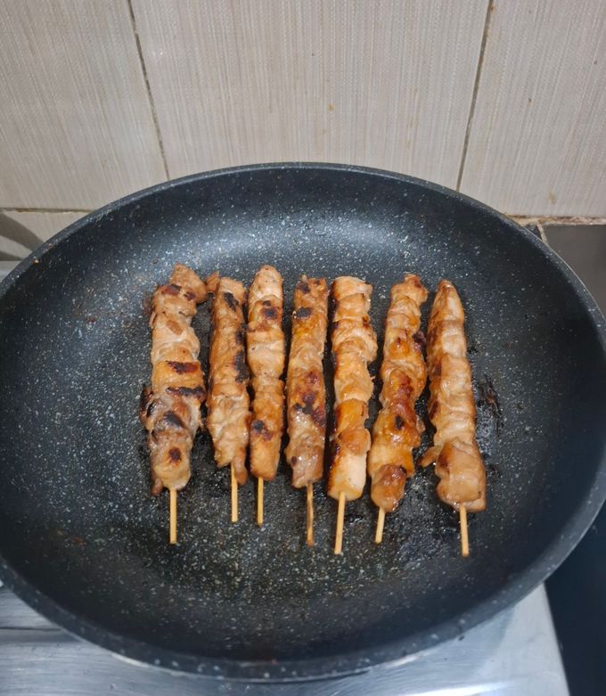 Foto resep 686. Sate ayam simple