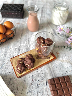 Foto resep Japanese Chocolate Chips Almond Cookies