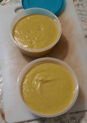 Una foto de Crema de puerros
