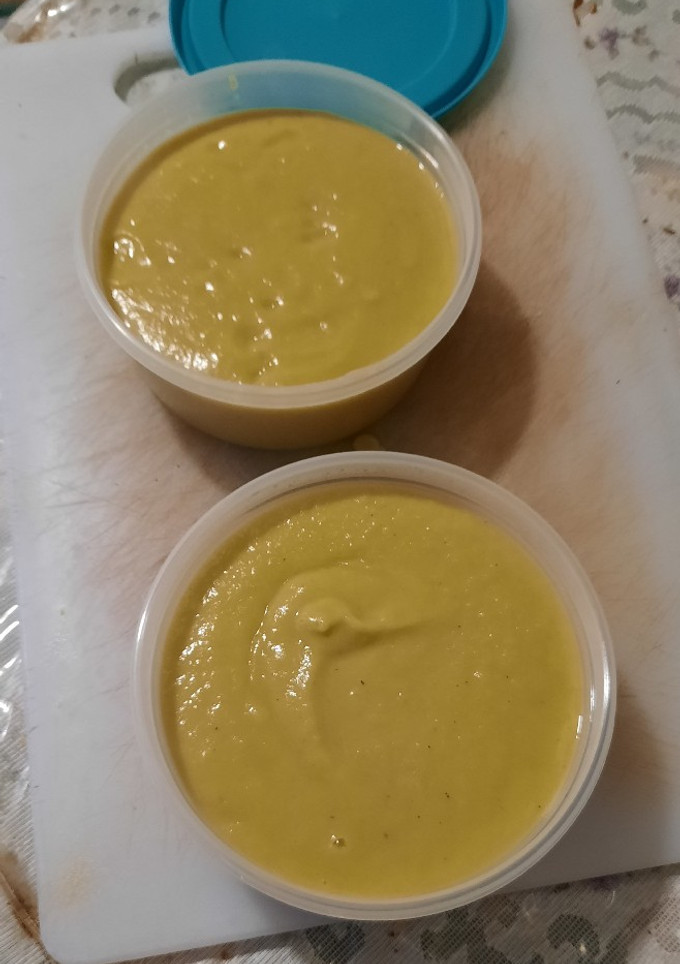 Una foto de Crema de puerros