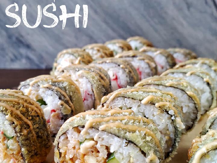 Resep Chicken Tempura Sushi Roll, Bisa Manjain Lidah