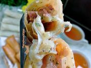 Gambar prego carbonara cendawan